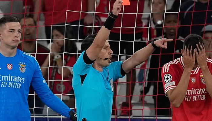 Halil Umut Meler, Şampiyonlar Ligi’ne damga vurdu! 2 penaltı, 1 kırmızı kart kararı…Şampiyonlar Ligi