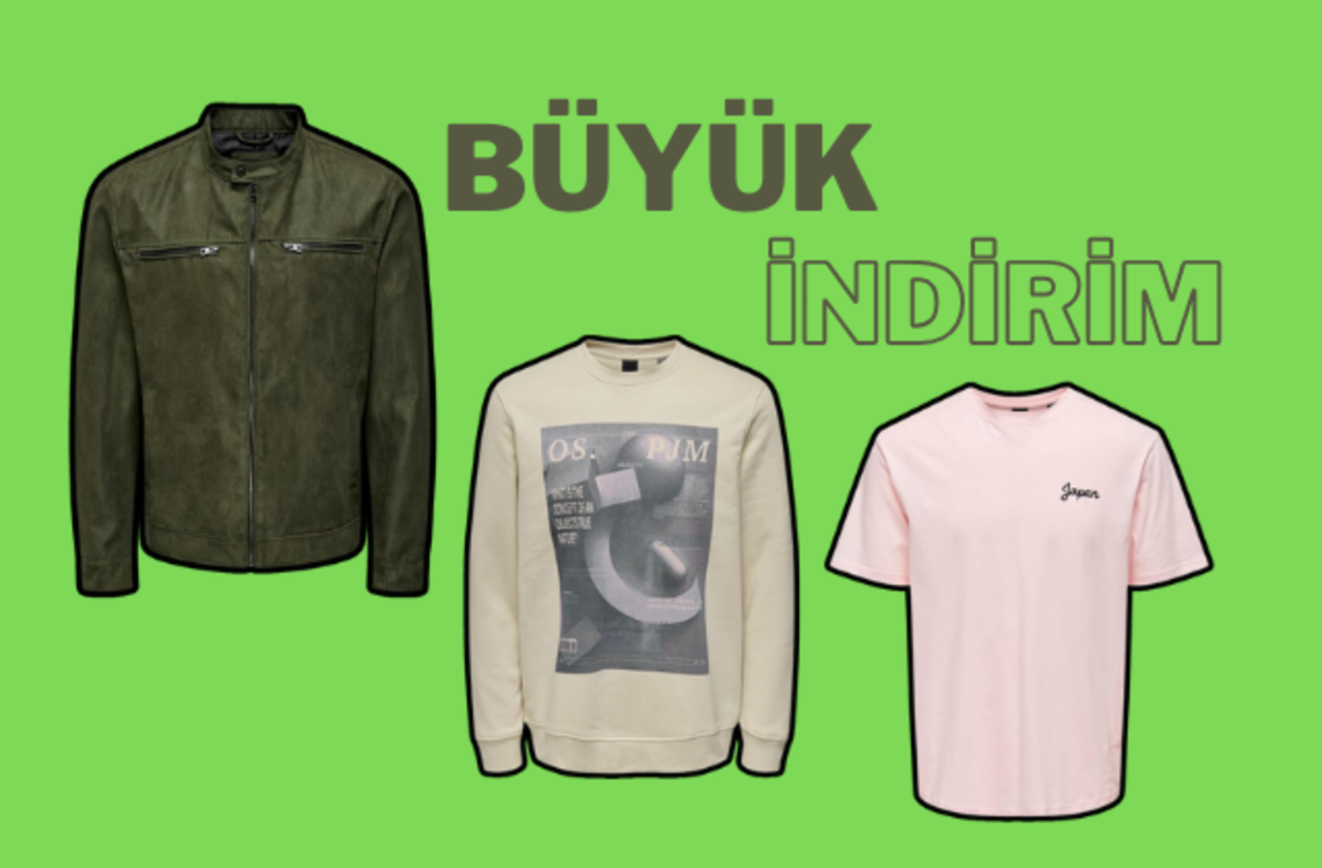 Sonbaharı tarzınıza yansıtın! Kalitesiyle öne çıkan Only Sons'ta %75'e varan indirim