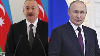 Aliyev ve Putin'den telefon görüşmesi