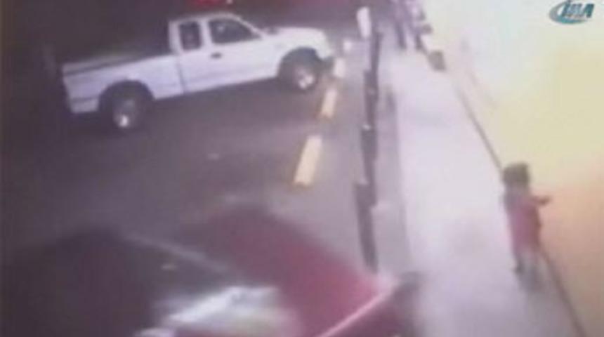 Minik kızın inanılmaz kurtuluşu