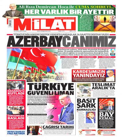 Milat
 Gazetesi oku