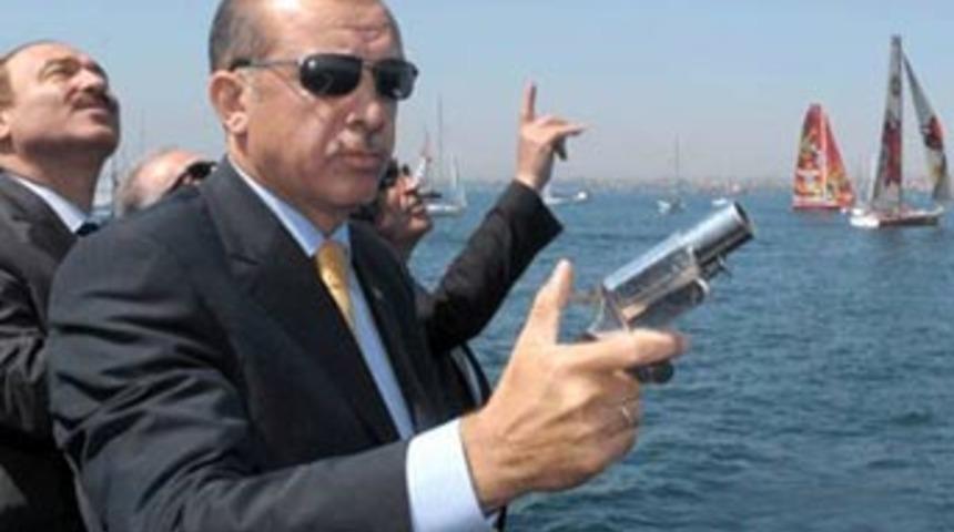 Erdoğan'ın tabancası tutukluk yaptı