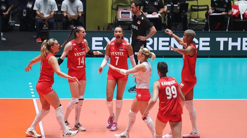 SON DAKİKA: Filenin Sultanları Brezilya'ya set vermedi! 5'te 5...