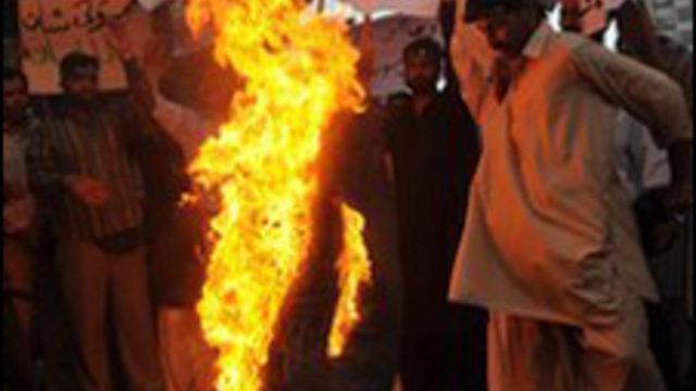 Muhammed Peygamber çizeri saklanıyor