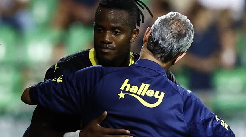 Fenerbahçe'de ayrılıp Galatasaray'a imza atmıştı... Batshuayi'den eski hocası İsmail Kartal'a gönderme