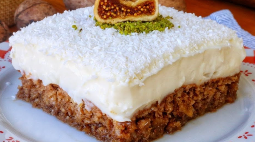 Gelinim Mutfakta muhallebili incirli kek tarifi! Nefis muhallebili incirli kek nasıl yapılır, malzemeleri ne?