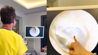 Eşini öperken kulak zarını deldi! Cok diye ses çıkarır deyip anlattı... Sosyal medyada gündem yaratmayı başardı