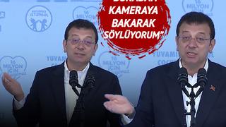 İmamoğlu kameralara 'İşinize bakın!' diyerek seslendi! Ben bir haftadır uyku uyuyamıyorum