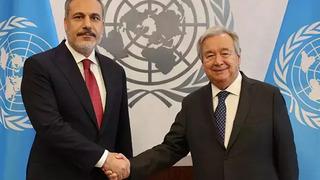 Dışişleri Bakanı Hakan Fidan, BM Genel Sekreteri Antonio Guterres ile görüştü!
