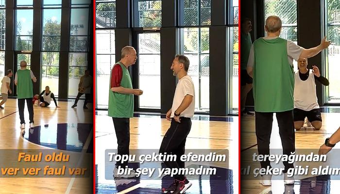 Erdoğan ‘faul’ dedi, milletvekili Alpay Özalan itiraz etti! Yeni basketbol görüntülerine damga vuran renkli diyalog: ‘Tereyağından kıl çeker gibi aldım’