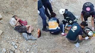 'Çok acayip ince bir sesti' Çukurdan bir el uzatıldığını gördüler... Fransız gezgin günlerdir oradaymış! Böyle kurtarıldı