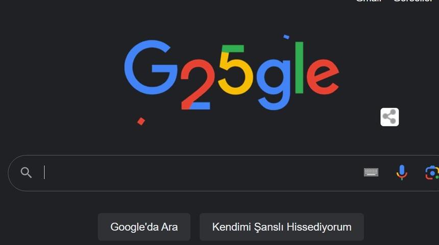 Google'dan 25. yaş günü Doodle'ı! Google ne zaman kuruldu, kurucusu kimdir?
