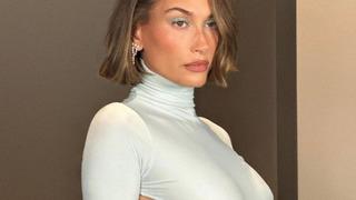 Hailey Baldwin sokak tarzıyla dikkat çekti! Altını giymeyi unutmuşsun