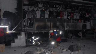 Kartal Yuvası'nda yangın