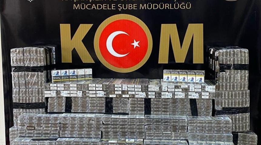 Gaziantep’te kaçak sigara operasyonu: 11 gözaltı