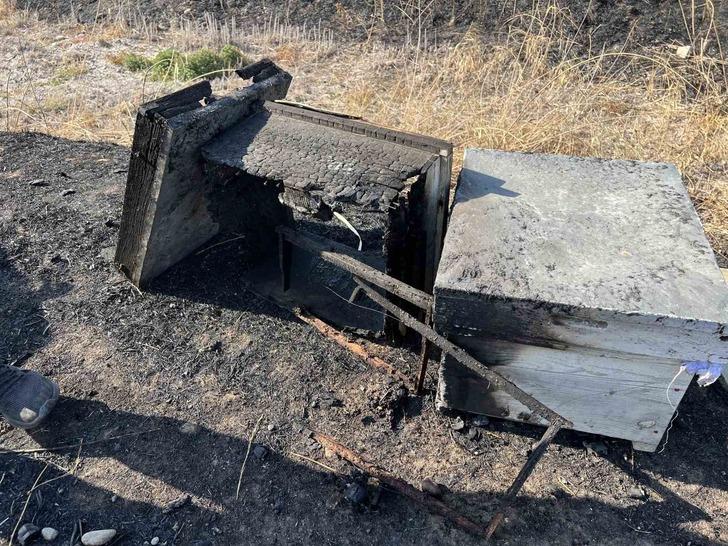 Kahramanmaraş’ta 150 arı kovanı yandı G4