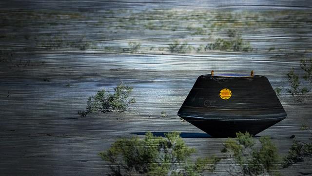 Uzaydan gelen kapsülde siyah renkli gizemli toz! Araştırmalar durduruldu