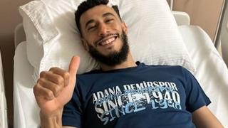 Adana Demirsporlu Belhanda, taburcu edildi