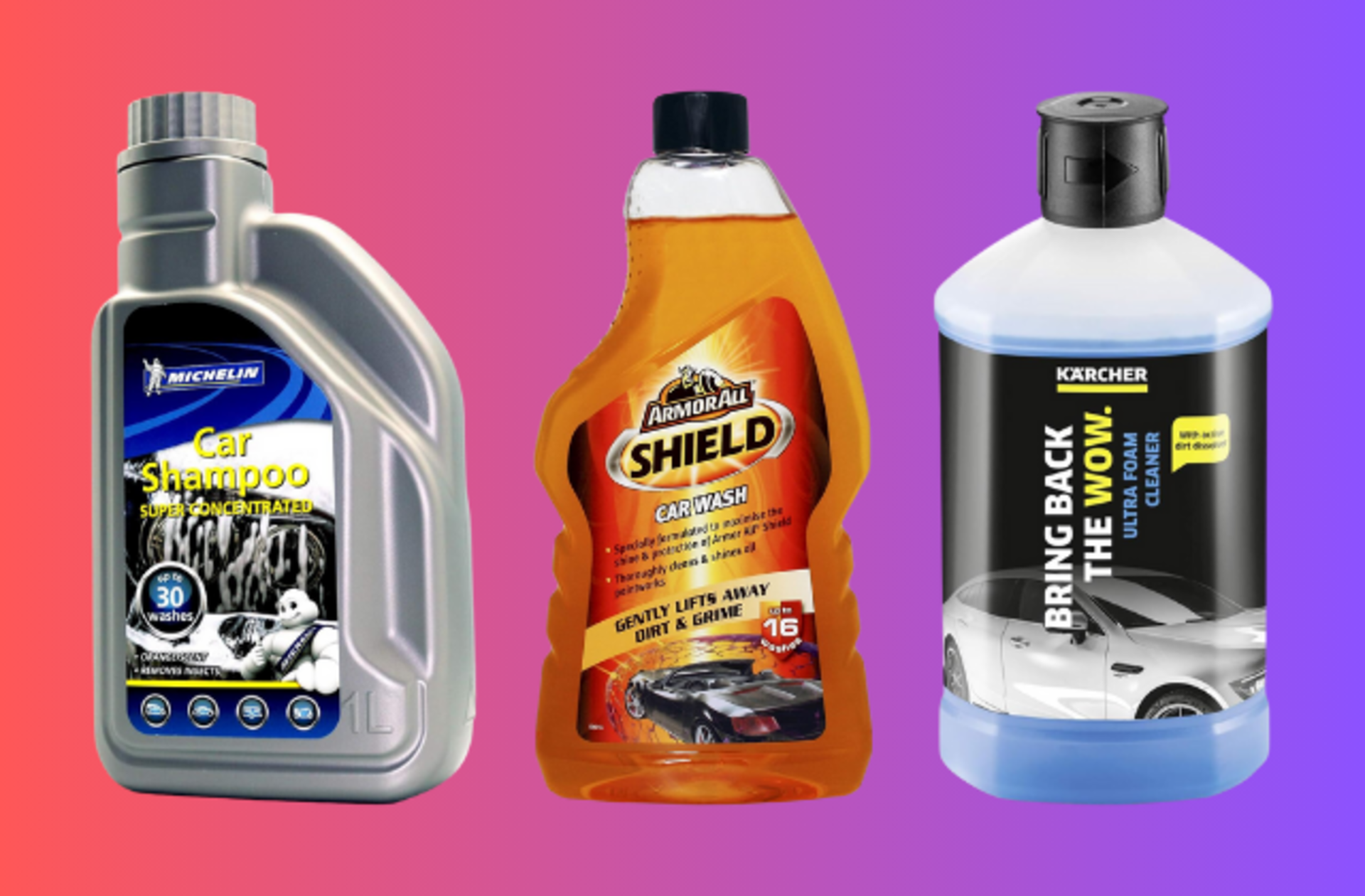 Aracınızı tertemiz hâle getirecek en iyi oto şampuanı tavsiyeleri