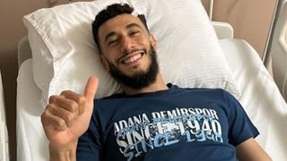 Adana Demirsporlu Belhanda, taburcu edildi