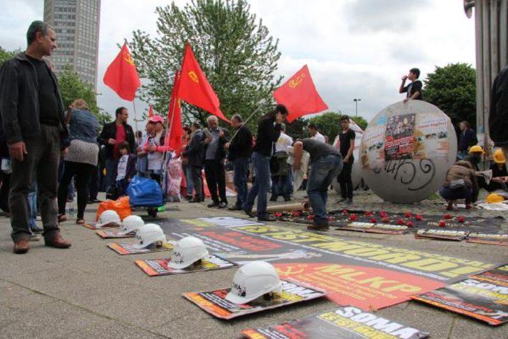 Erdoğan'ın Köln mitingini protesto edecek gruplar toplanmaya başladı
