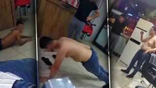 Çıraklarına yarı çıplak şınav çektirip süründürmüştü! Kuaförün cezası belli oldu