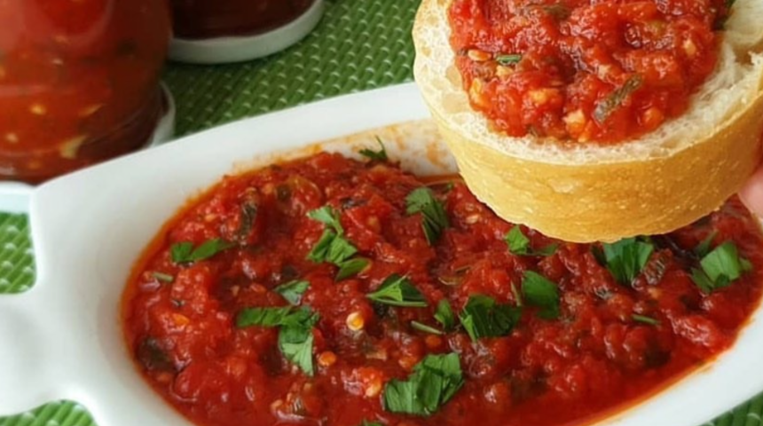 Nefis acılı kahvaltılık sos tarifi! Kahvaltılık sos nasıl yapılır, malzemeleri neler?