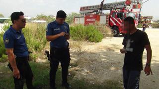 Hava almak için seçtiği yer ekipleri alarma geçirdi! Kendisine bakanlara ise öyle bir şey söyledi ki...