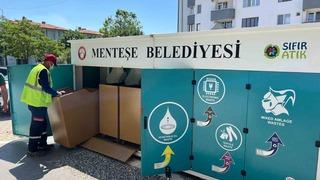 Menteşe’ye modern atık getirme merkezleri