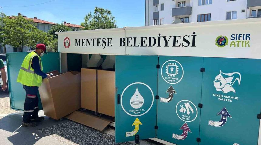Menteşe’ye modern atık getirme merkezleri
