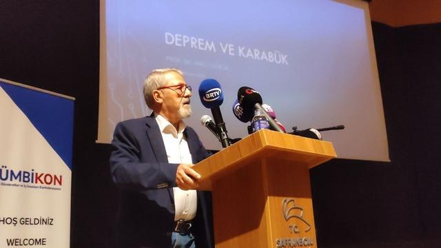  Prof. Dr. Naci Görür, Karabük fayına dikkat çekti: 7'ye varan bir deprem üretebilir