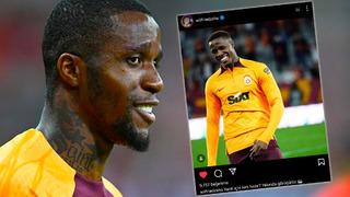 Zaha'dan maç öncesi dikkat çeken paylaşım!