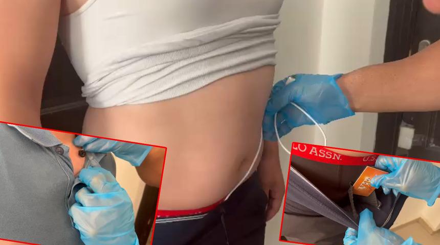 9 kez kazanamadığı ehliyet sınavına 10'uncu seferinde böyle girdi... Akılalmaz düzenek!