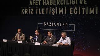 Gaziantep'te Afet Haberciliği ve Kriz İletişimi Eğitimi sona erdi