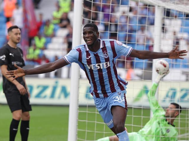 MAÇ SONUCU: Trabzonspor, Pendikspor'u Onuachu ve Bakasetas ile devirdi! 3 gol, 1 kırmızı kart...