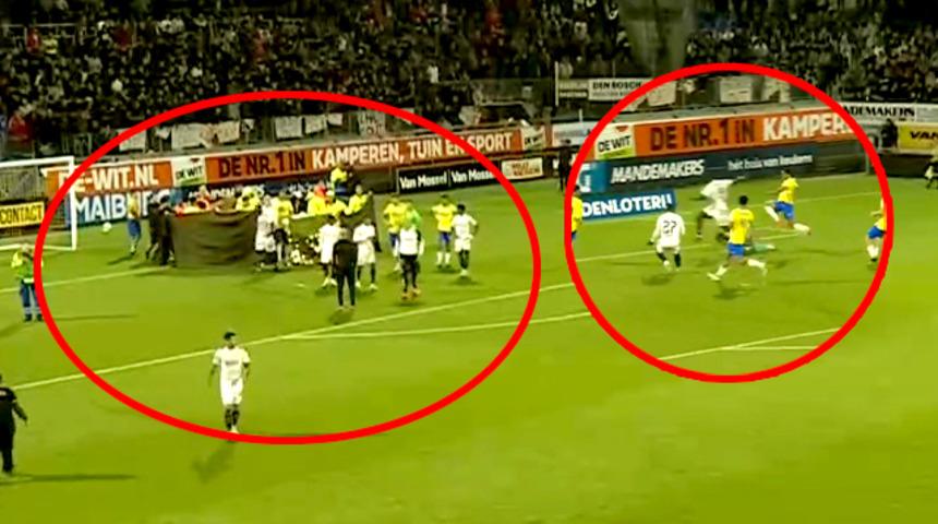 Son dakika: RKC Waalwijk - Ajax maçında trajik pozisyon! Etienne Vaessen aldığı darbe sonrası hareketsiz şekilde yerde kaldı, yaşam savaşı verdi! Ambulansla hastaneye kaldırıldı...