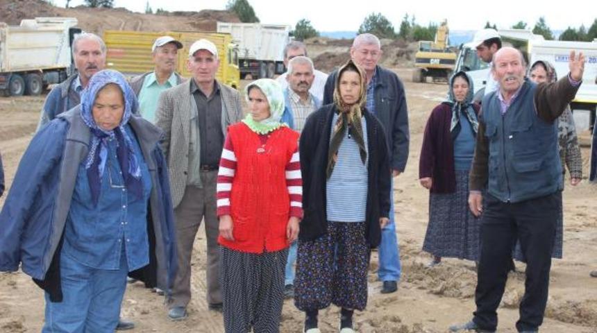 Uşak'ta kil &ccedil;ukuru tepkisi