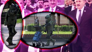Trafik kapatıldı, vatandaşlar uzaklaştırıldı: BBP lideri Mustafa Destici'nin ziyaretinde panik anları! Bomba imha uzmanı olay yerine koştu