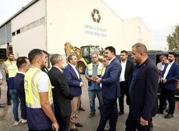 TBMM Çevre Komisyonu Başkanı Kurum sıfır atık ödüllü tesisi gezdi: “Süreci bir gönüllülük hareketi anlayışına çevireceğiz”