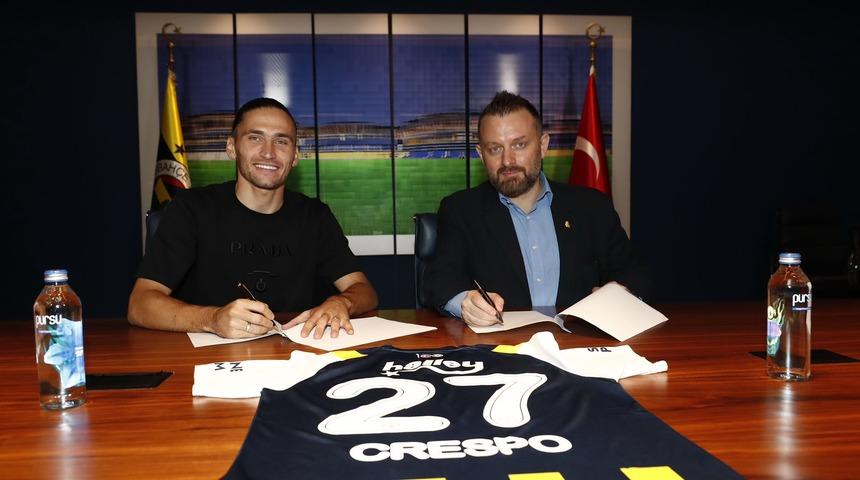Son dakika: Fenerbahçe resmen açıkladı! Ayrılacağına dair iddialar çıkan Miguel Crespo'nun sözleşmesi uzatıldı...