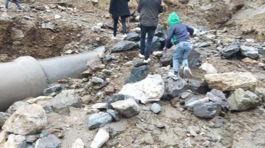 Diyarbakır'da sağanak etkili oldu