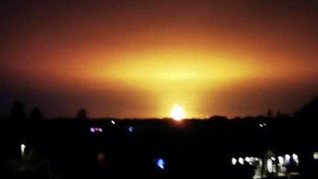 İngiltere'de Oxford yakınlarında büyük patlama!