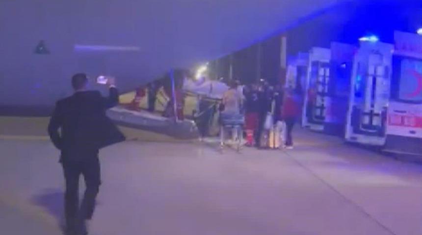 Irak'ta yangın faciası: 20 yaralı Türkiye'ye getirildi