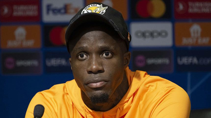 Galatasaray'ın yıldızı Wilfried Zaha'dan eski takımı Manchester United'a gözdağı!