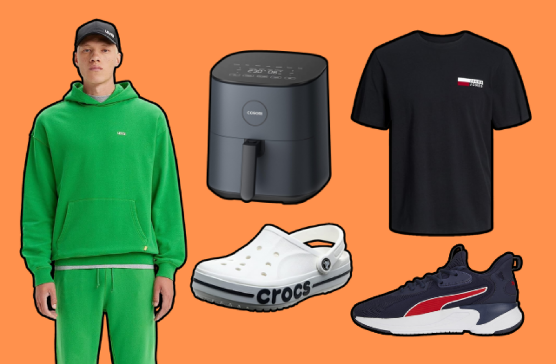 Crocs, Levi's, Cosori ve dahası! Ünlü markaların sevilen ürünlerine yarı fiyatına sahip olun