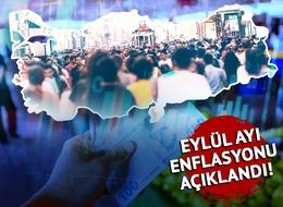 Son dakika: Eylül ayı enflasyon rakamları TÜİK tarafından açıklandı