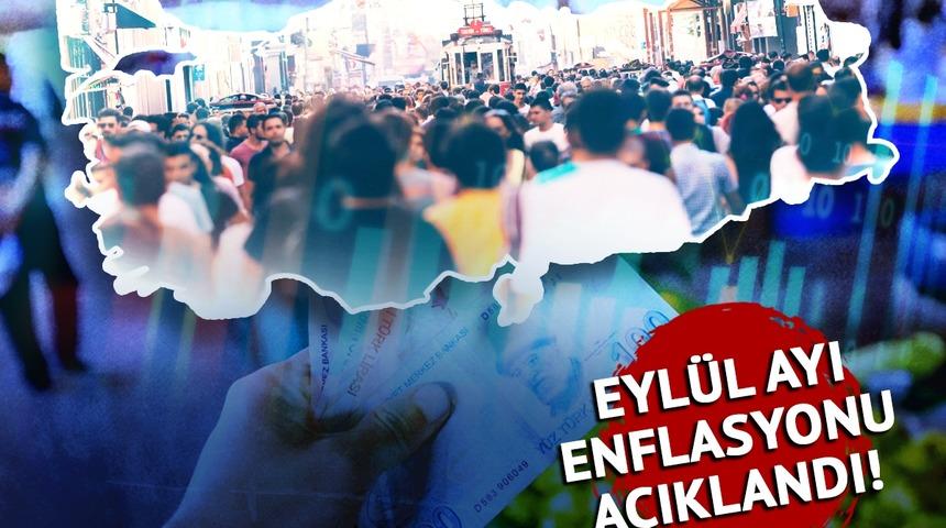 Son dakika: Eylül ayı enflasyon rakamları TÜİK tarafından açıklandı