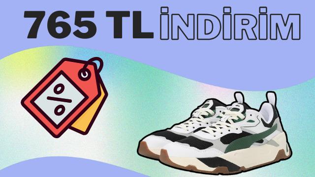 Fiyatı 1332 TL'ye düştü! Puma Trinity Sneakers kısa süreliğine indirimde