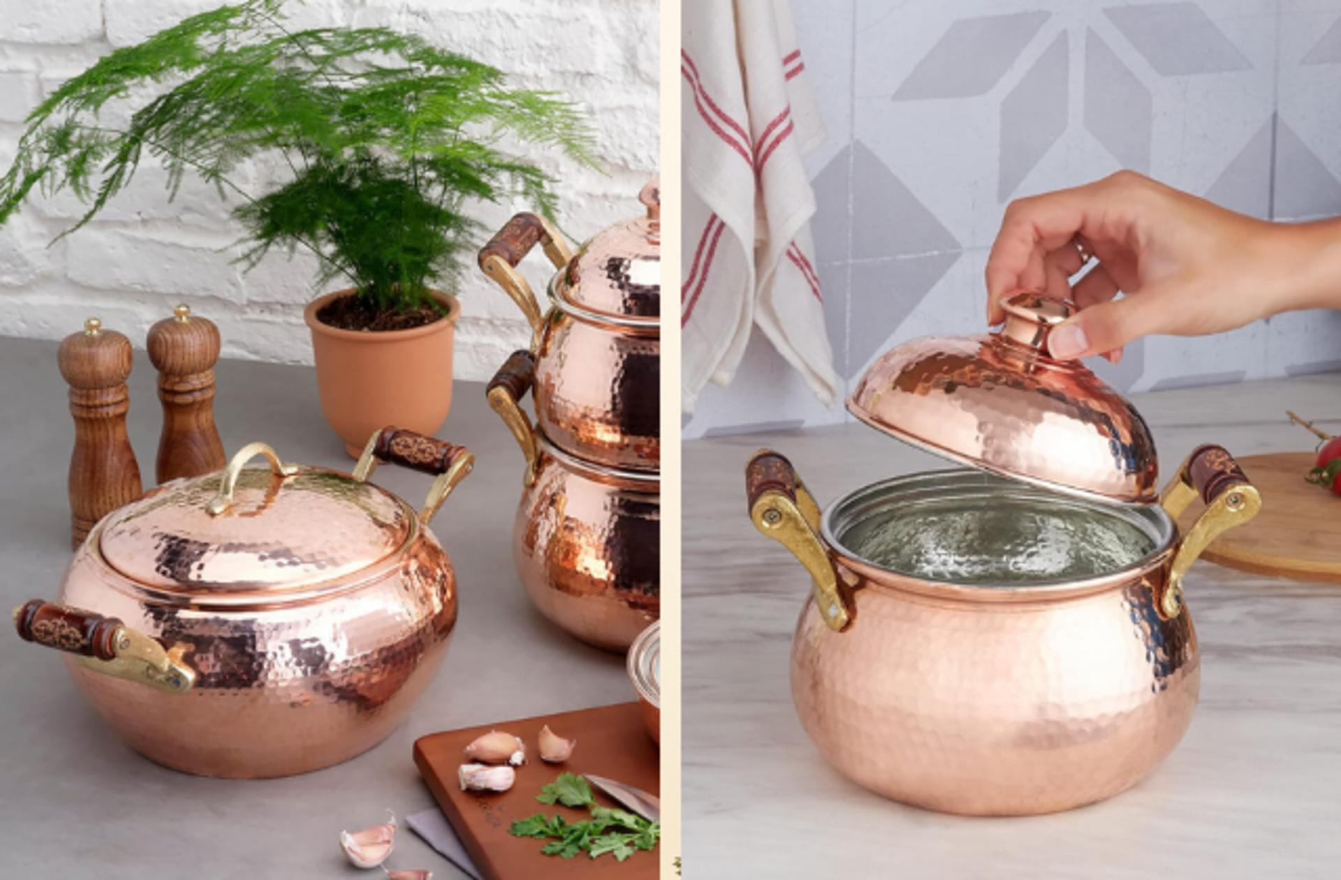 Hem sağlıklı hem de daha lezzetli yemekler için kullanmanız gereken en iyi bakır tencereler