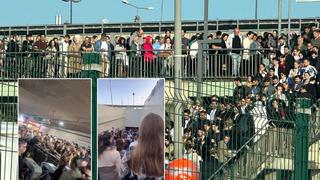 İstanbul'da metrobüs duraklarında yoğunluk! Uzun kuyruklar oluştu... Dakikalarca beklediler 